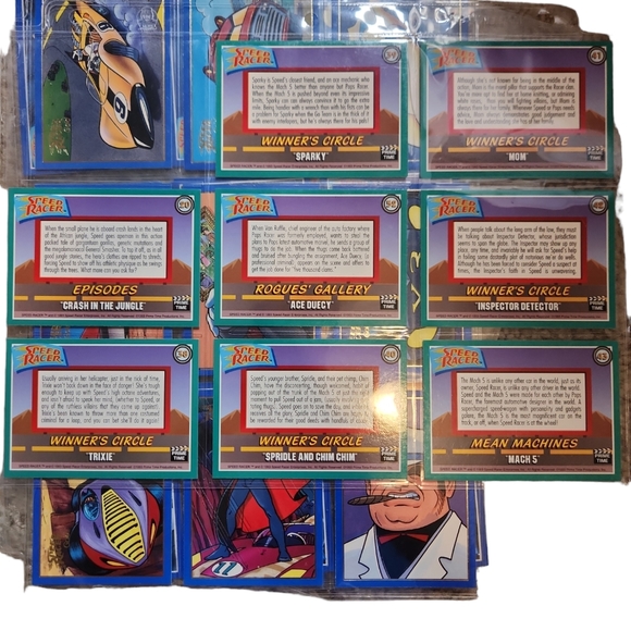 Vintage 1993 Prime Time Speed Racer Trading Cards Huge Lot! - Picture 10 of 14